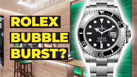 will rolex bubble burst 2022